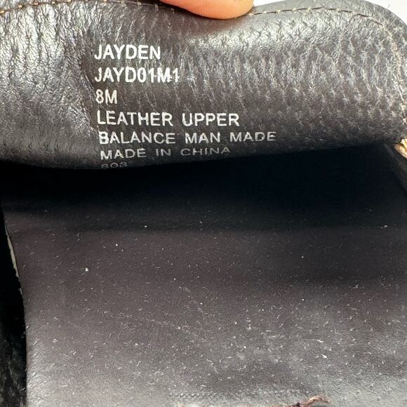 Steve Madden Men's Loafers JAYDEN Brown Leather Shoes Size 8M - Picture 9 of 9